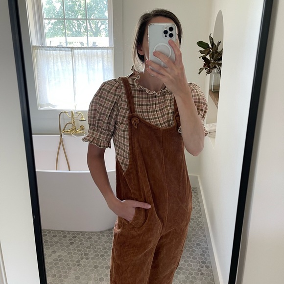 Anthropologie Corduroy Overalls - Picture 1 of 7